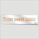 3D Stencil - Home sweet home