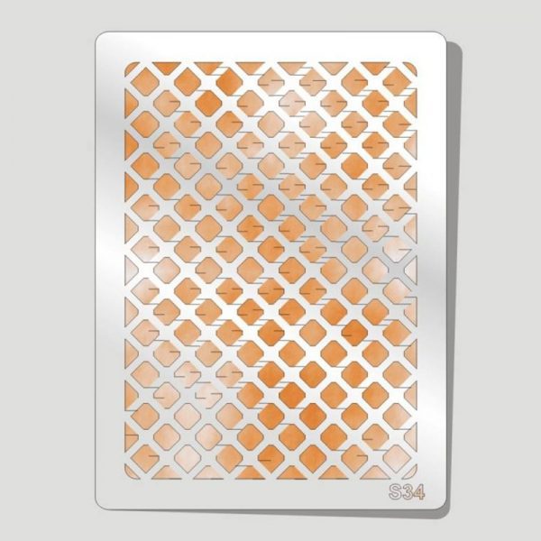 3D Stencil S34