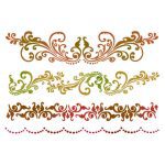 Stencil - Íves minta 2 (360)