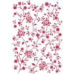 Stencil - Kicsi rózsák