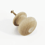 Fa bútorgomb - domború