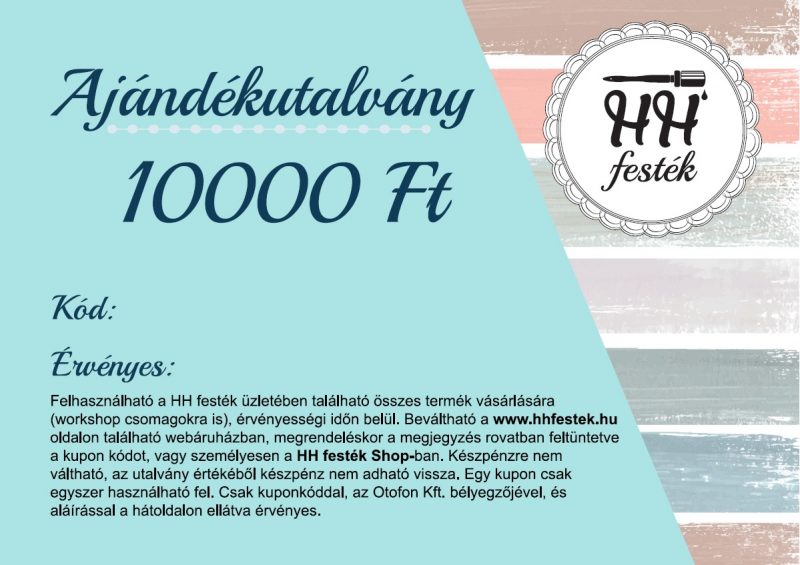 Ajándékutalvány (10000 Ft) - Image 2
