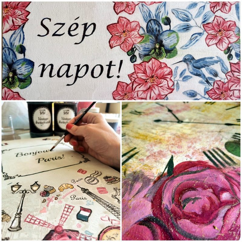 dekupázs-termék Dekupázs felsőfokon workshop csomagja - Image 1