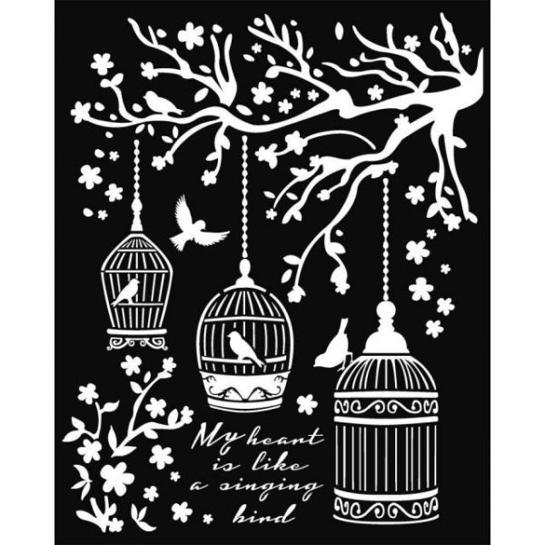 Stencil 20x25cm (2D/3D)