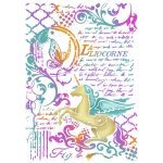 Stencil 21x29,7cm - Csodaország