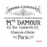 Stencil midi (2D/3D) HDM28