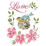 Stencil - Madárfészek