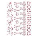 Stencil - Romantikus lovak