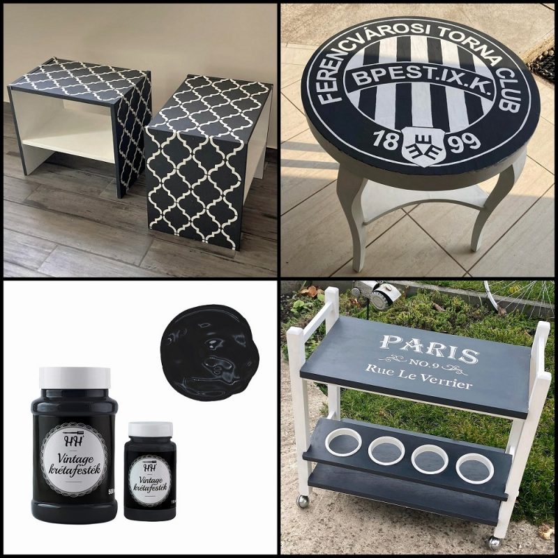 HH Krétafesték ÓNIX FEKETE - Image 3