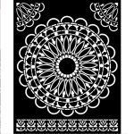 Stencil 20x25cm (2D/3D) KSTD074