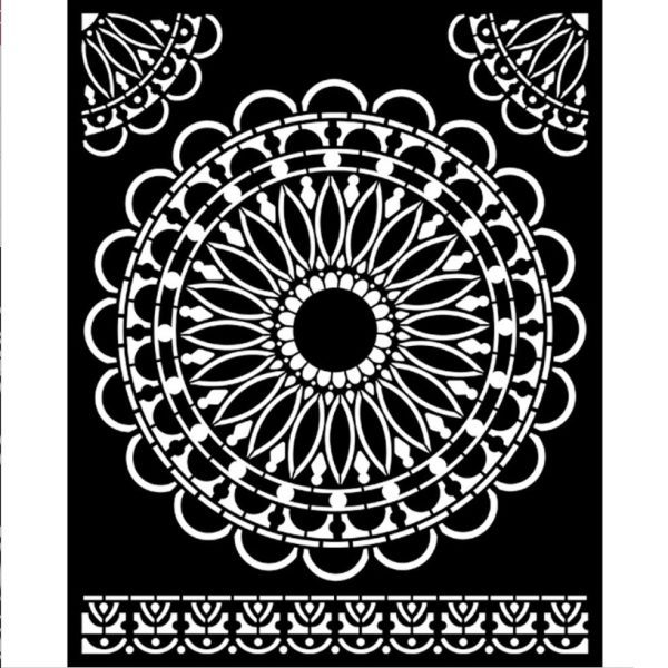 Stencil 20x25cm (2D/3D) KSTD074
