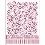 Stencil - Kis virágok