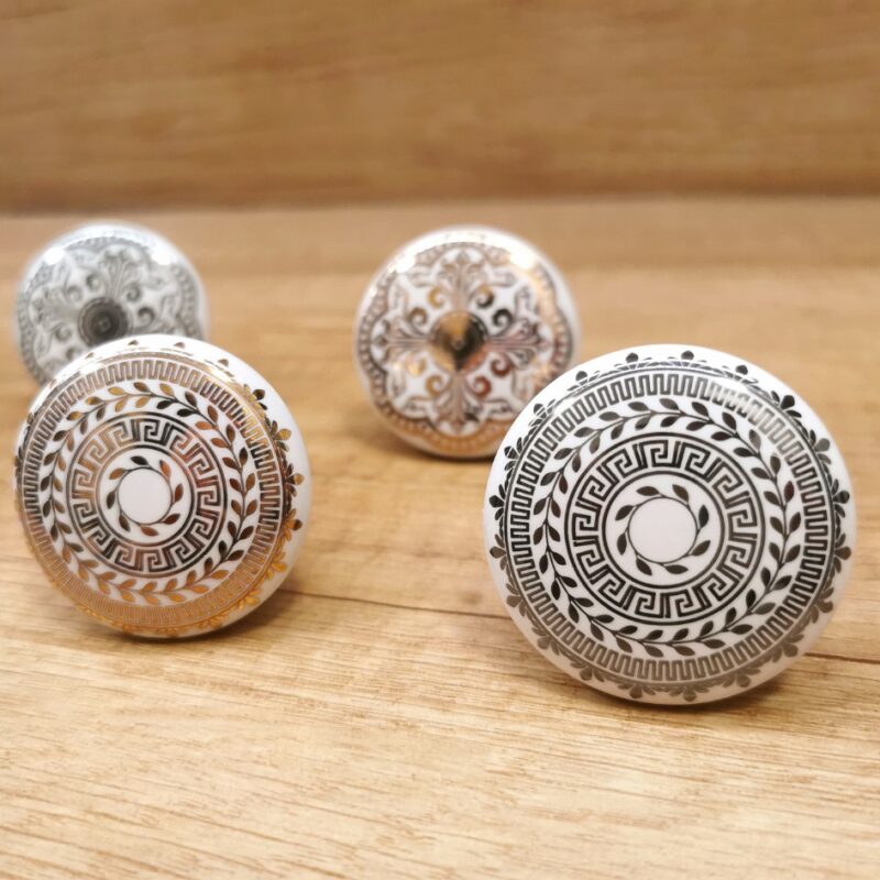 Kerámia bútorgomb, neoklasszik 4 - Image 4