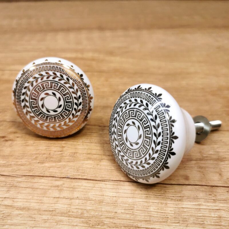 Kerámia bútorgomb, neoklasszik 4 - Image 5