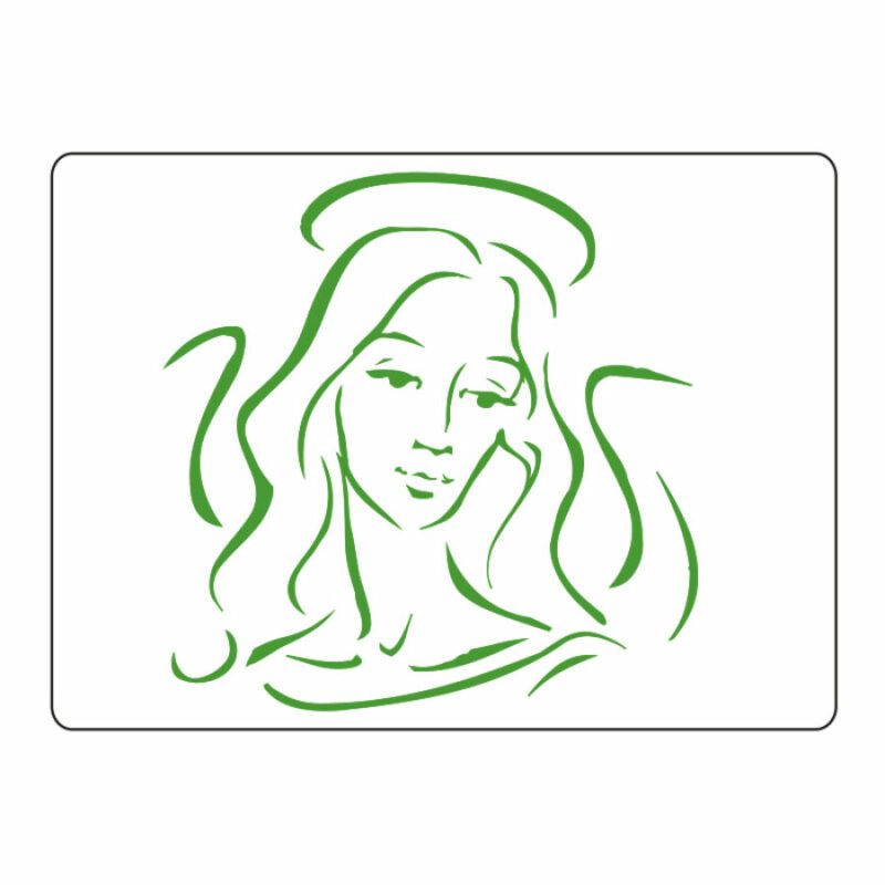 stencil_3d_198x145x1mm_k5 3D Stencil K5 - Image 1