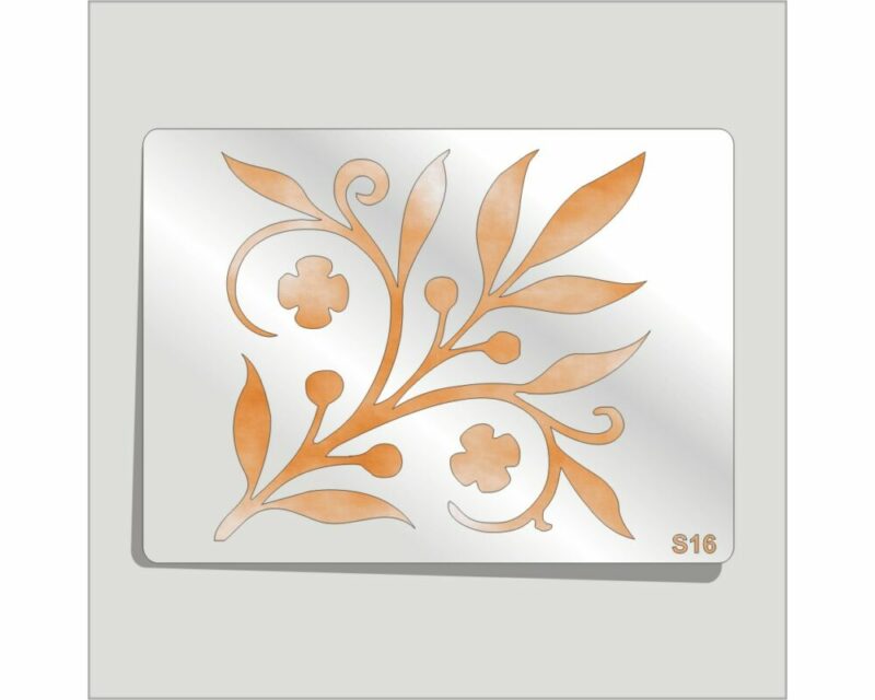 stencil_3d_198x145x1mm_s16 3D Stencil S16 - Image 1