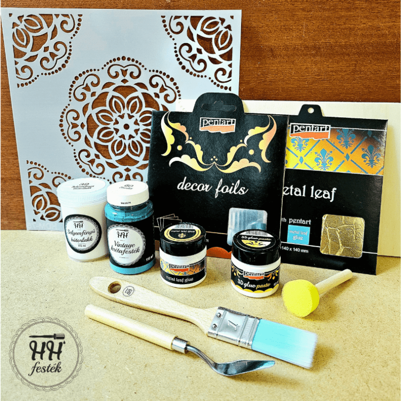 hhfestek-metalhatasok-a-butoron-workshop-csomag Metálhatások a bútoron workshop