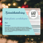 Ajándékutalvány workshopra